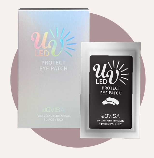 JOVISA【光固系列】LED UV防護黑眼膜 上眼貼 ◖50對裝◗